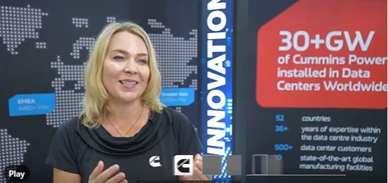 Representing Cummins at Data Centre World Asia